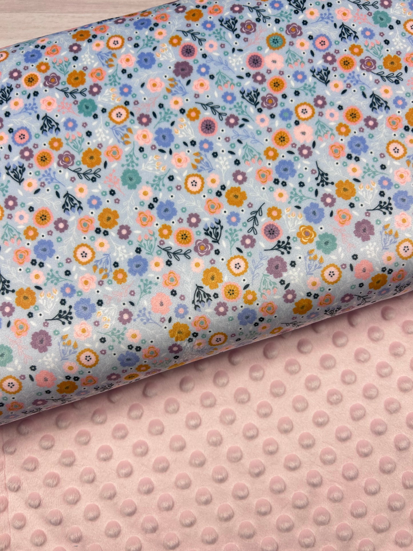 Nanna's Garden - Minky Fabric