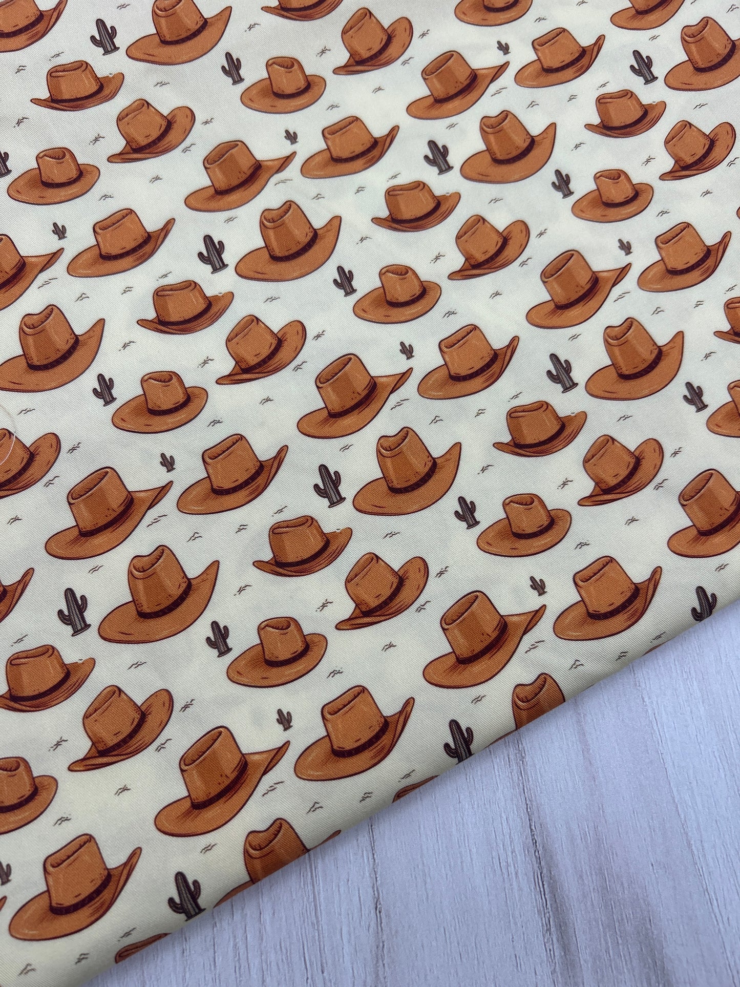 Cowboy Hats and Cactus (July Pre-Order) - Fabric