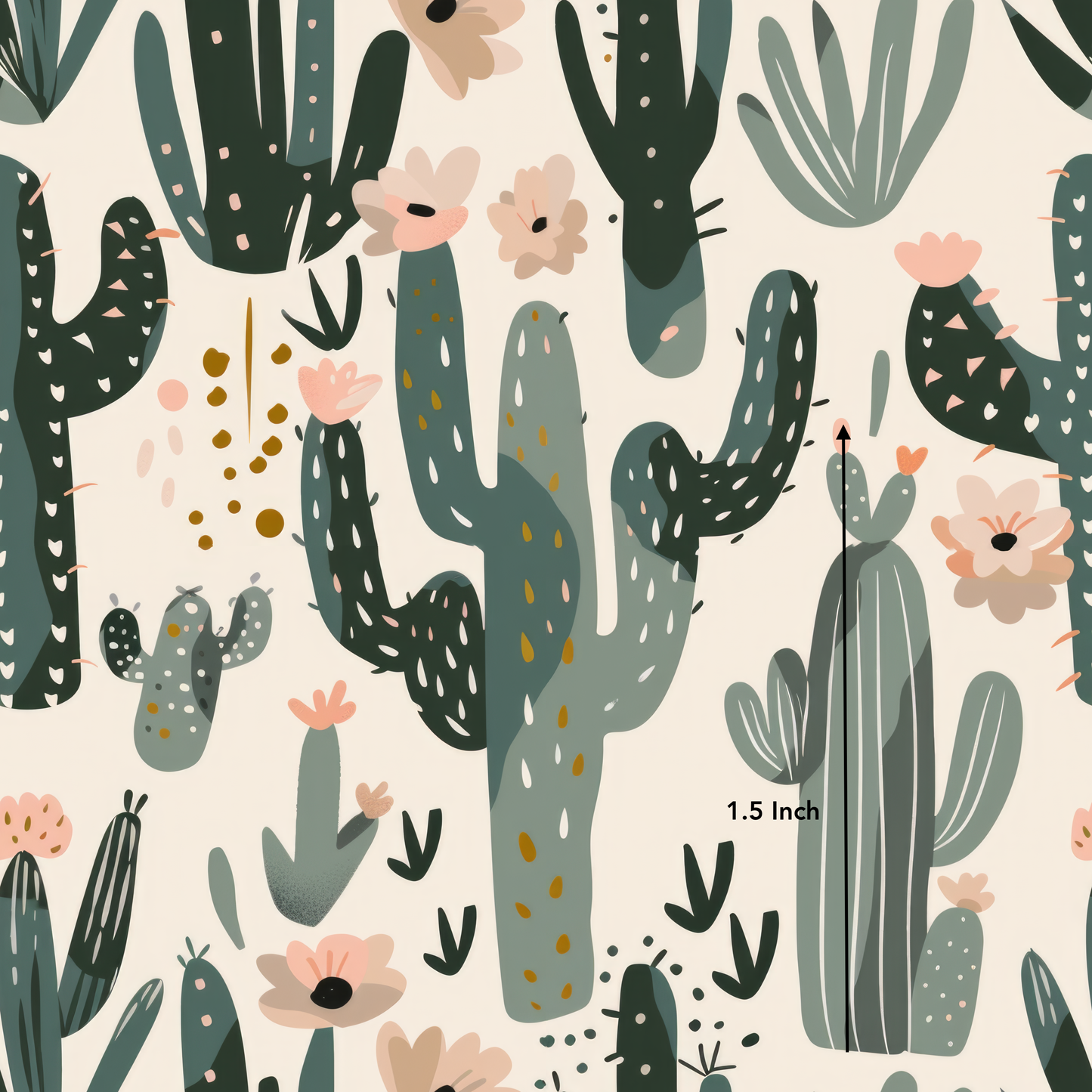 Flowering Cactus (March Pre-Order) - Fabric