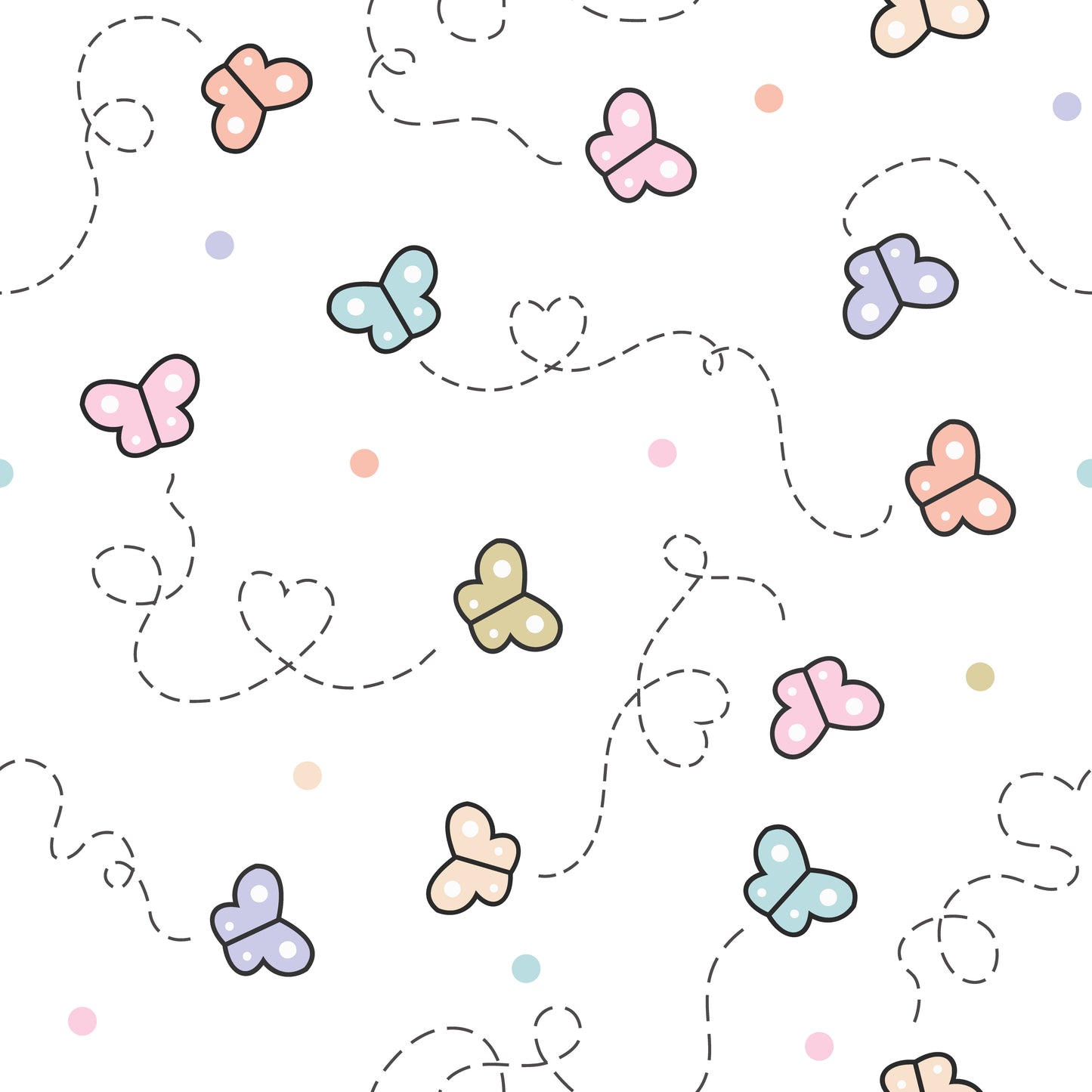 Flying Butterflies (September Pre-Order) - Fabric
