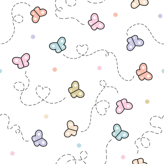 Flying Butterflies (September Pre-Order) - Fabric