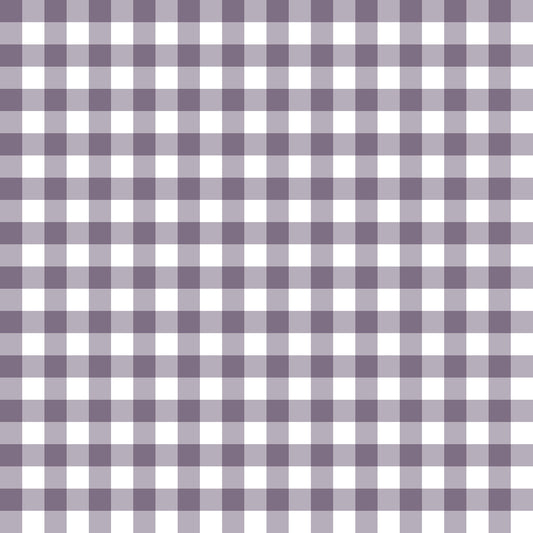 Gingham Mauve (September Pre-Order) - Fabric