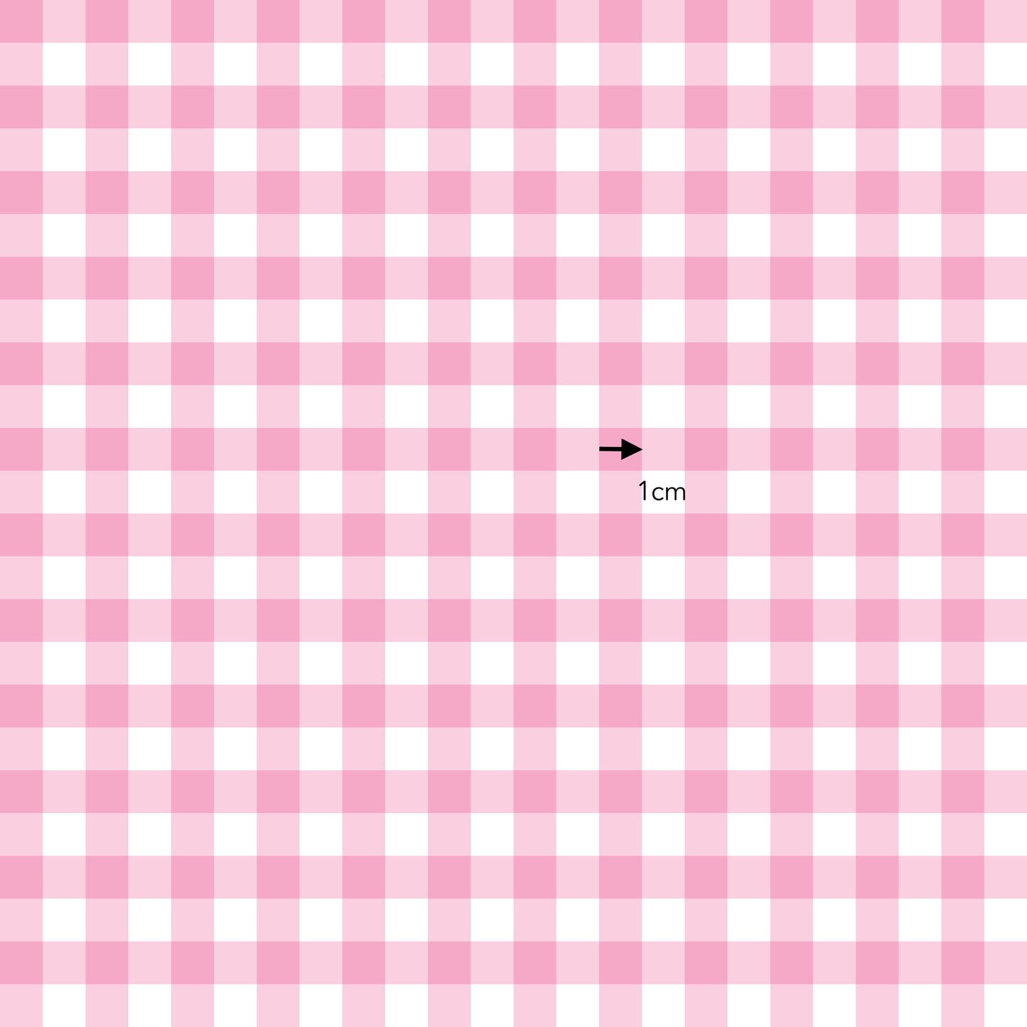 Gingham Rose Mallow (September Pre-Order) - Fabric