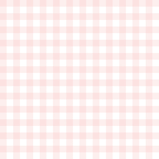 Gingham Satin Pink (September Pre-Order) - Fabric