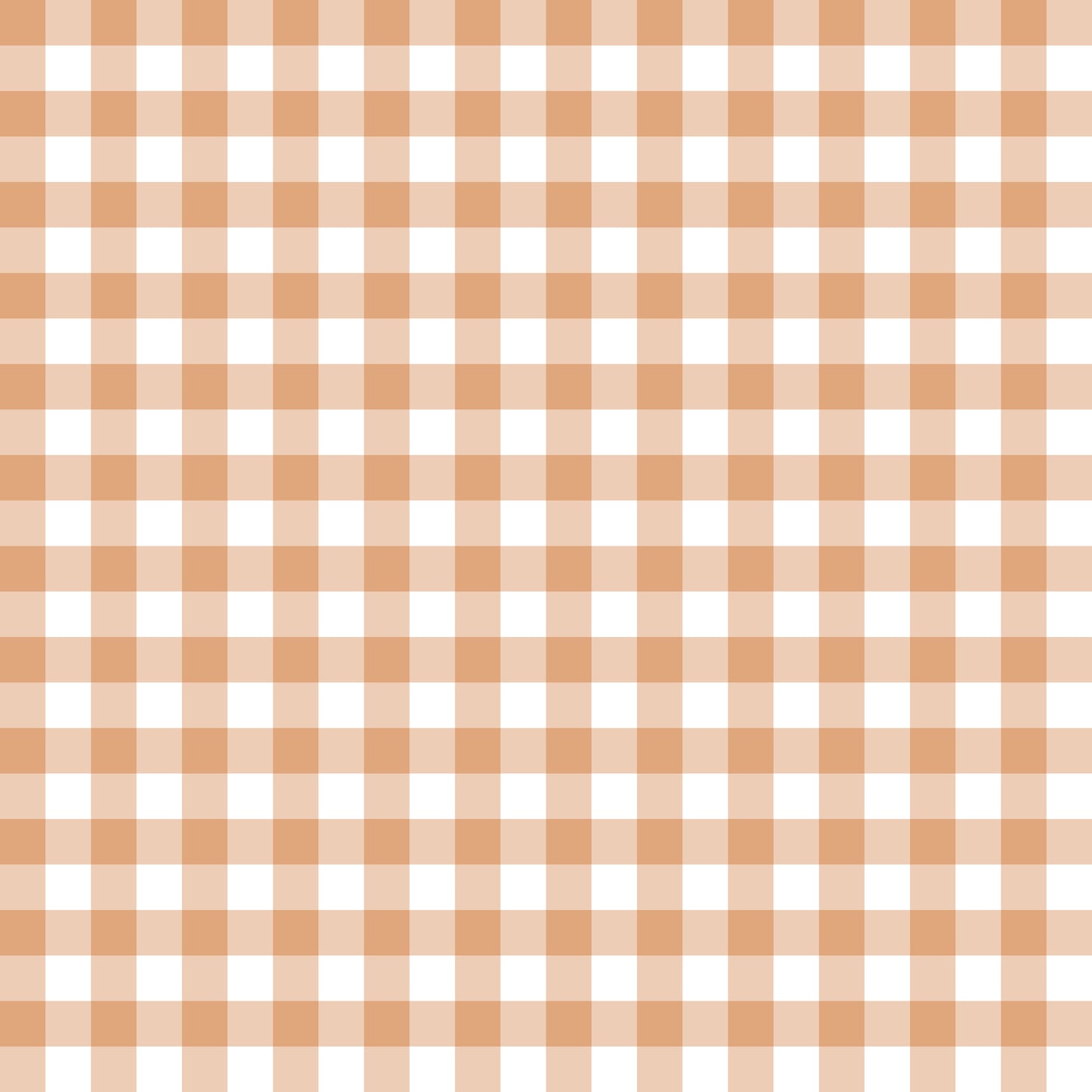 Gingham Thai Ice Tea (September Pre-Order) - Fabric