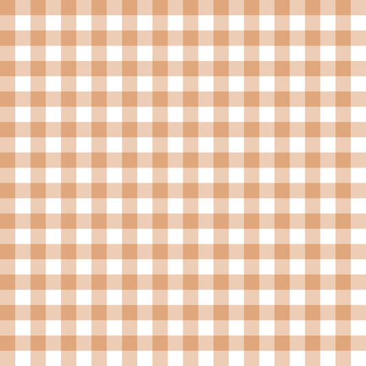 Gingham Thai Ice Tea (September Pre-Order) - Fabric
