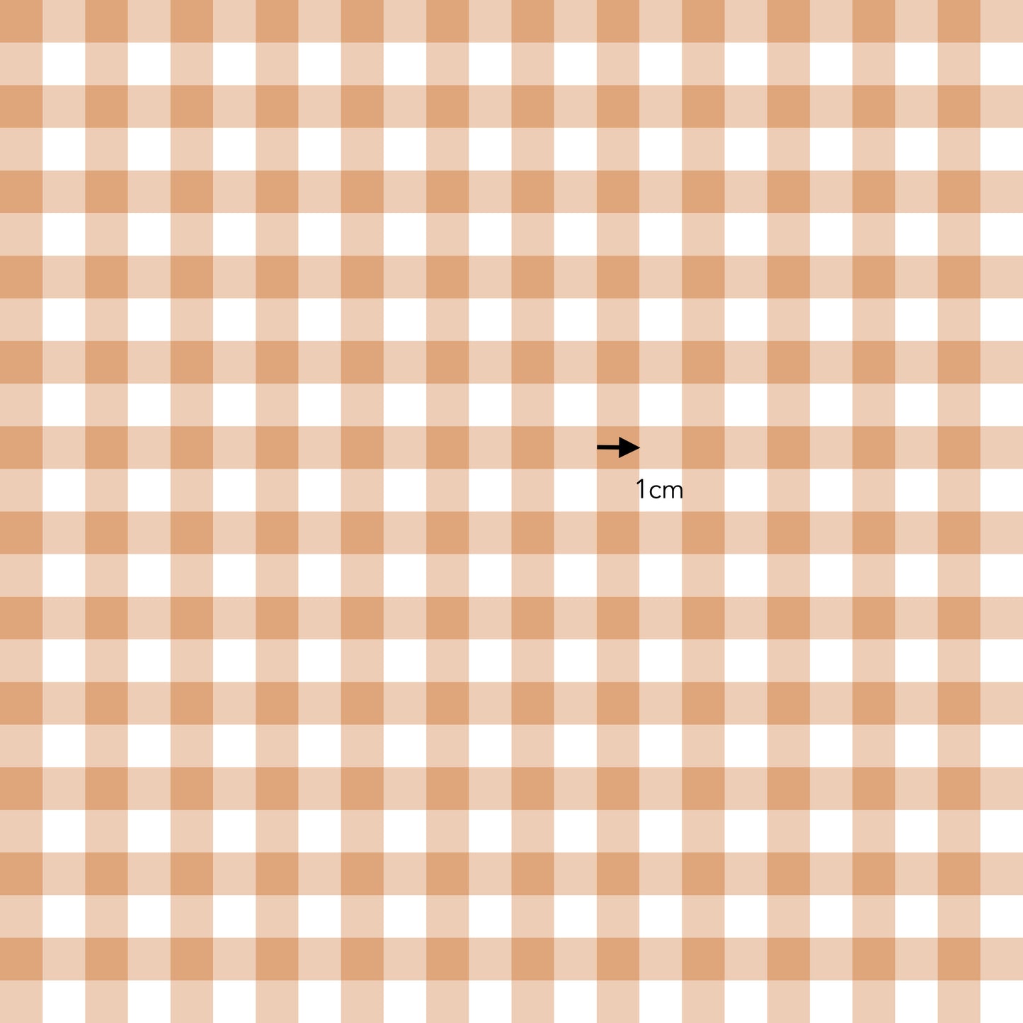 Gingham Thai Ice Tea (September Pre-Order) - Fabric