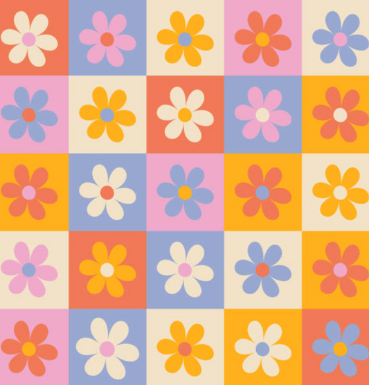 Groovy Florals (September Pre-Order) - Fabric