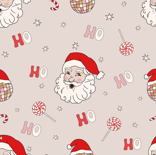 Groovy Christmas Santa (June Pre-Order) - Fabric