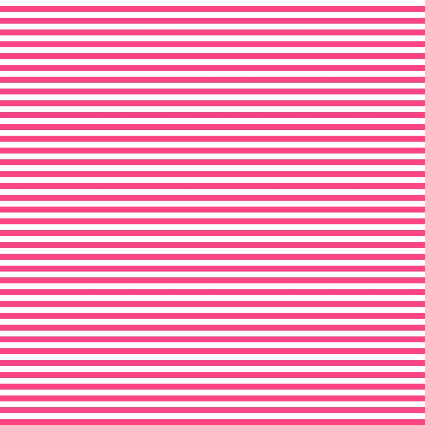Hot Pink Stripes (September Pre-Order) - Fabric