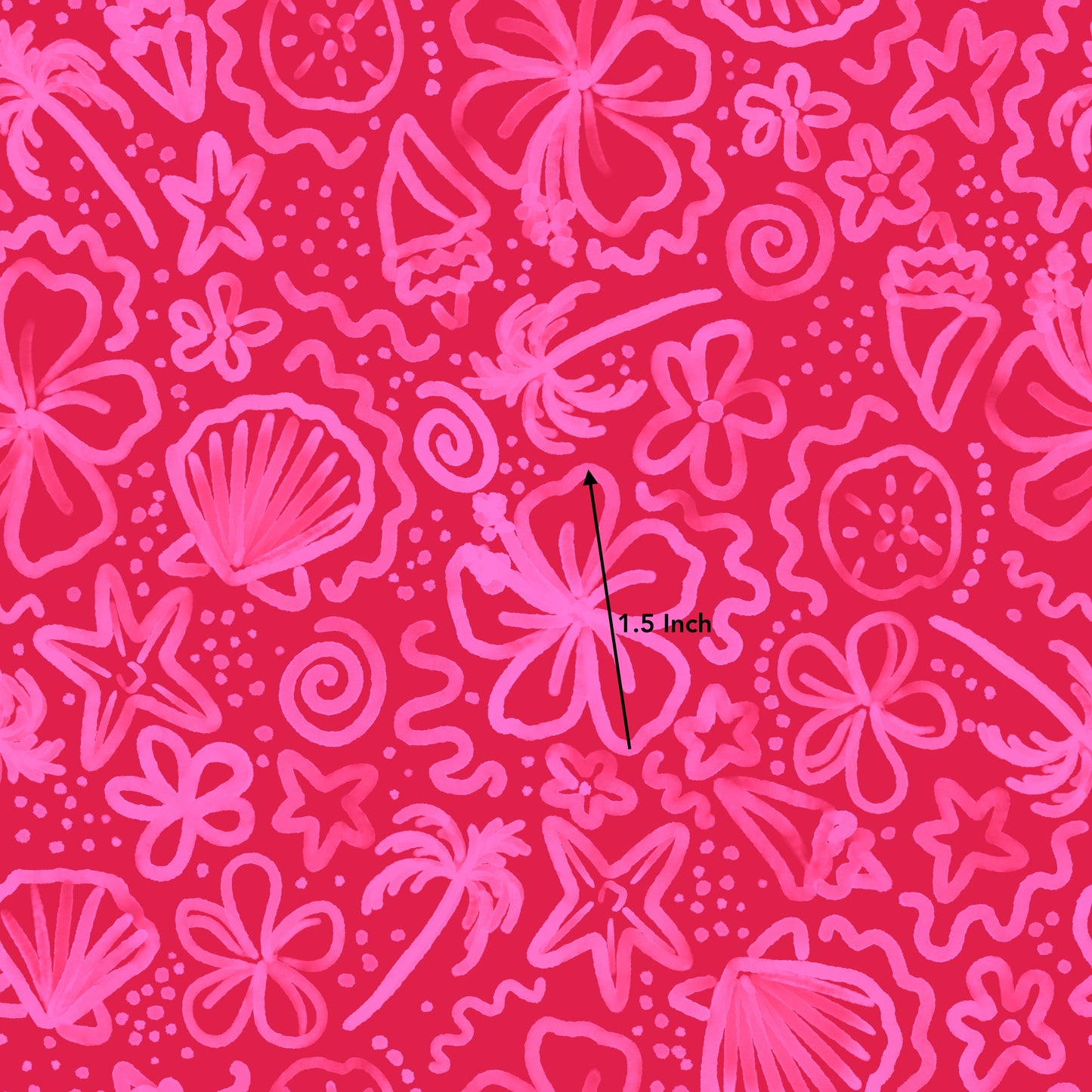 Hot Pink Summer (October Pre-Order) - Fabric