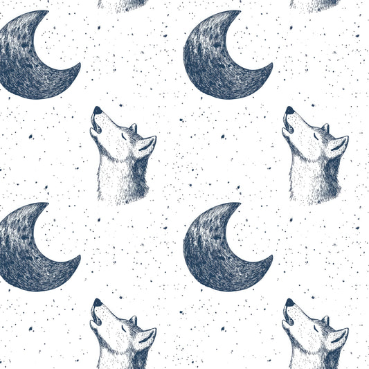 Howling Wolf (September Pre-Order) - Fabric