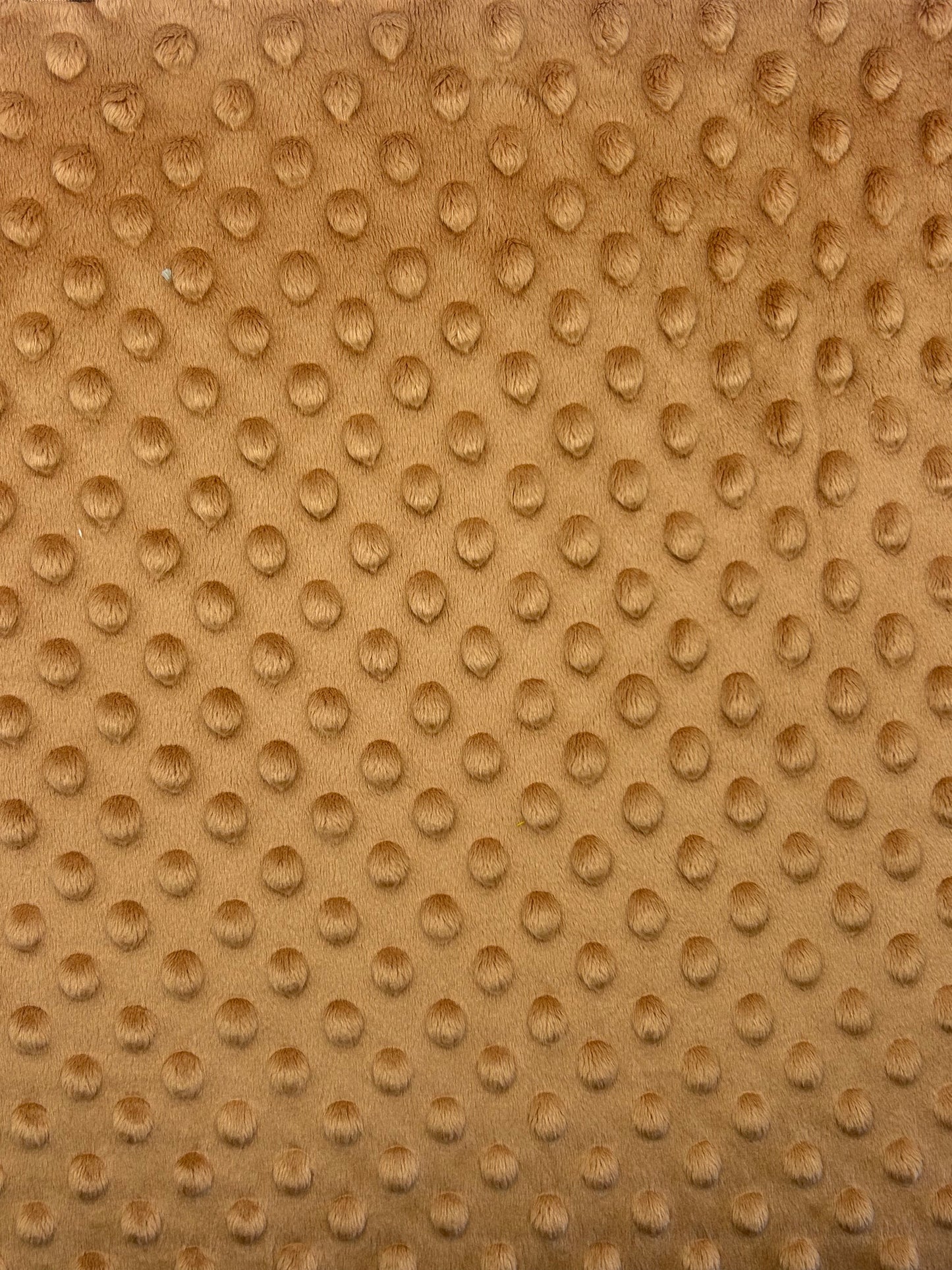Premium Minky Dot Fabric - Sandstone