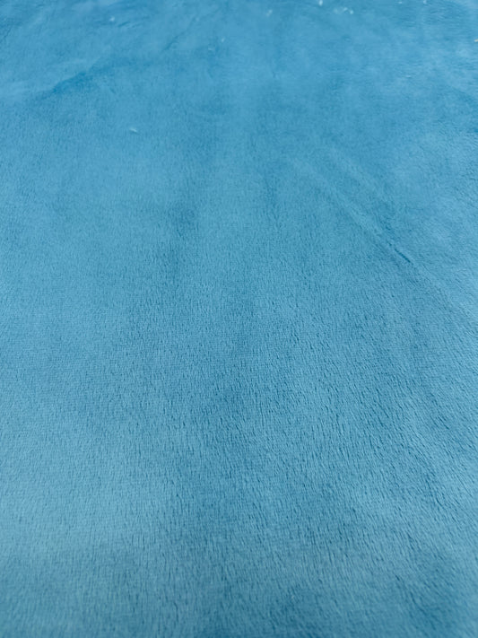 Premium Smooth Minky Fabric - Delphinium
