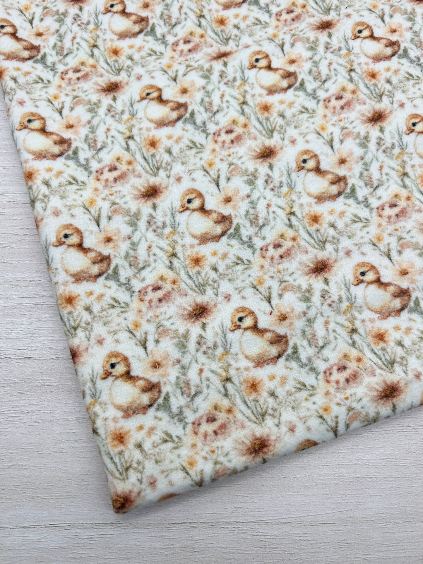Darling Ducks - Flannel Fabric
