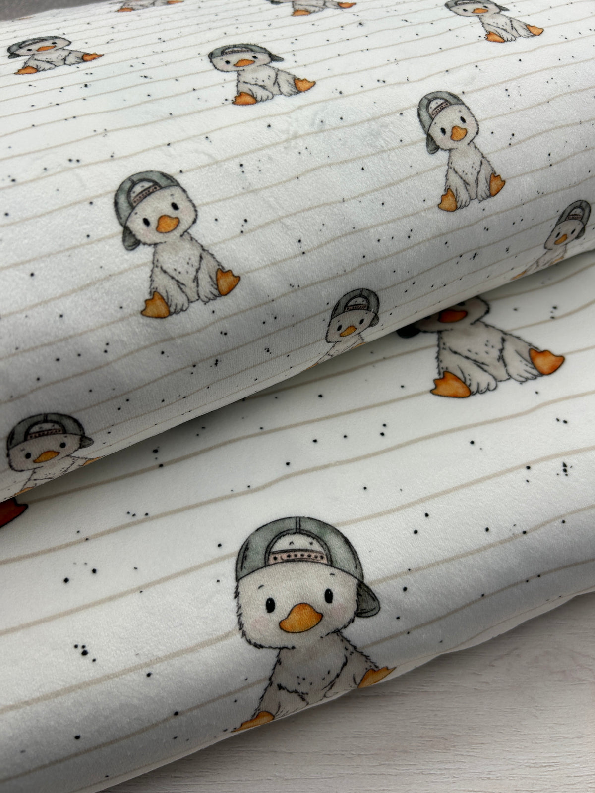 Denis The Duck - Minky Fabric