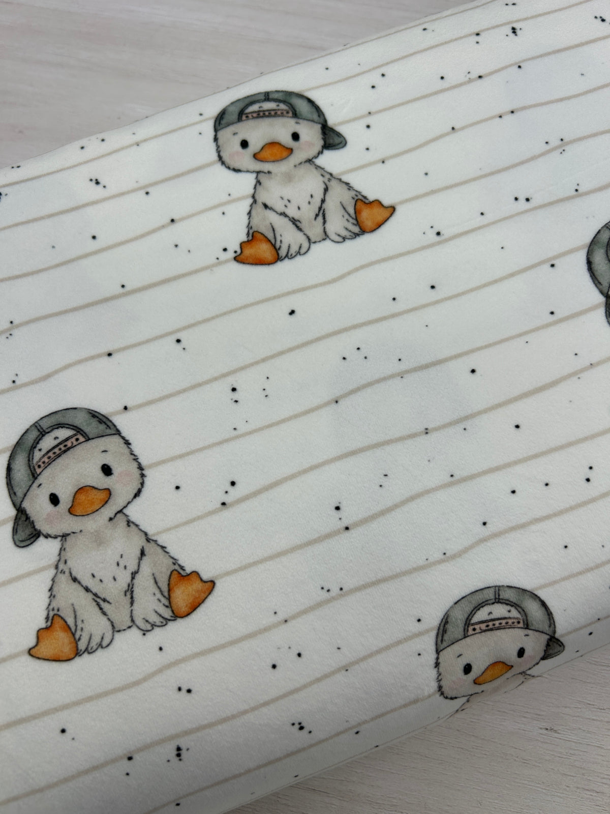 Denis The Duck - Minky Fabric