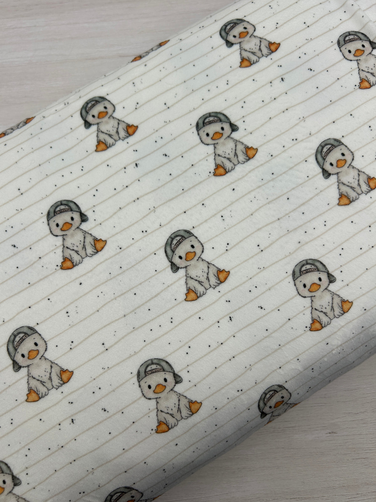 Denis The Duck - Minky Fabric
