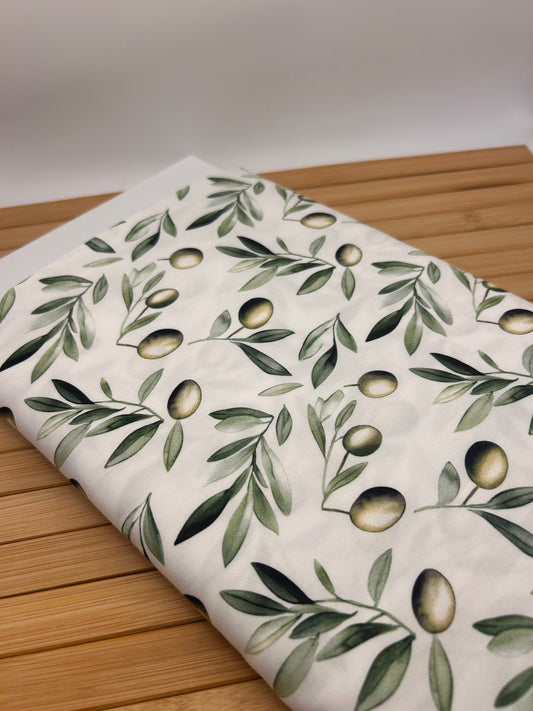 Green Olives - Woven Fabric