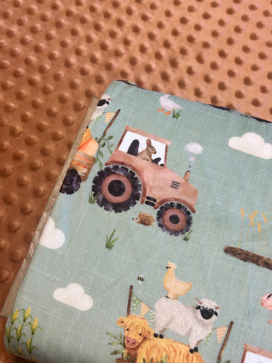Farmer Joe - Minky Fabric