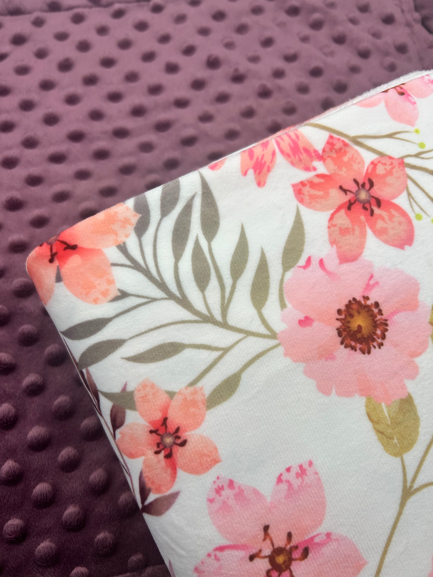 Fields Of Flowers - Minky Fabric