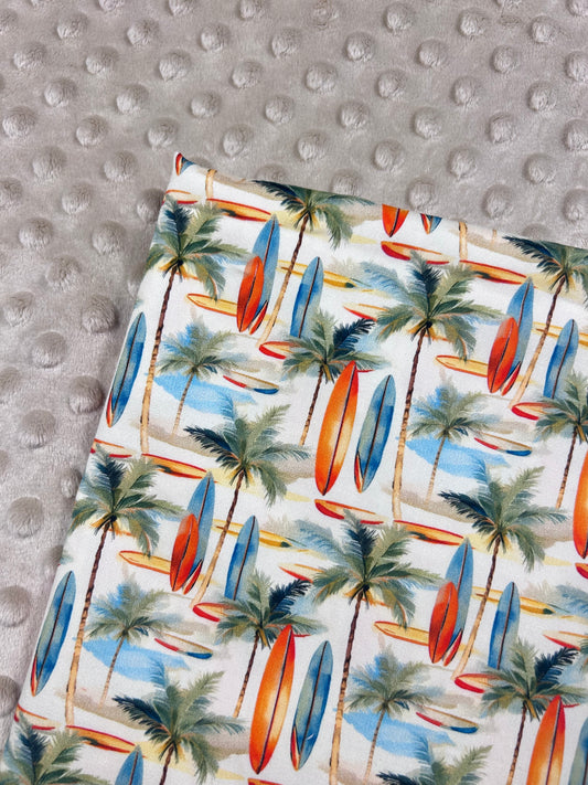 Colourful Surfboards - Woven Fabric