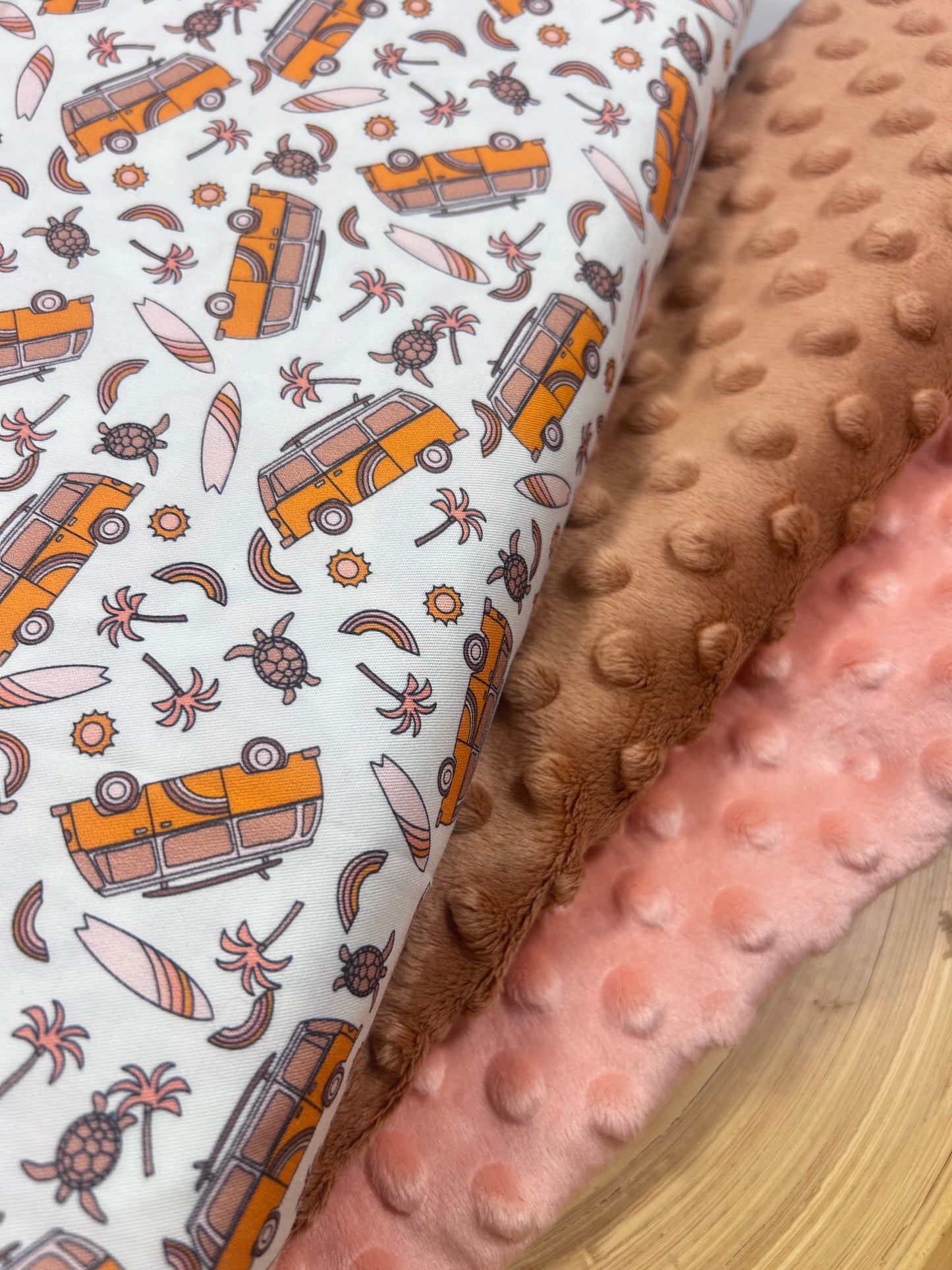 70s Summer Surfing - Woven Fabric