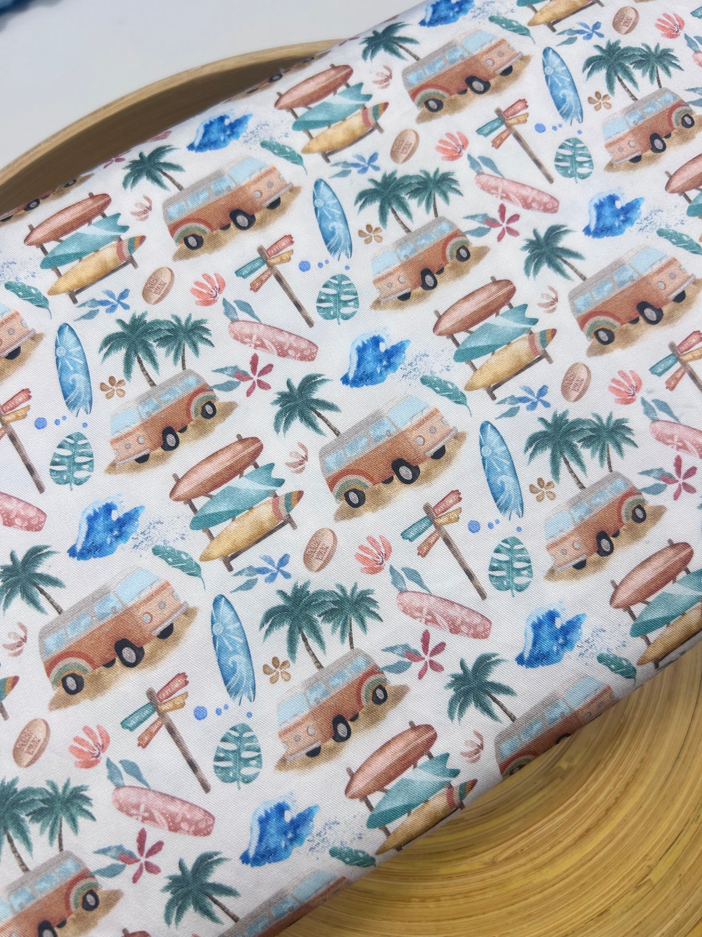 Surfing Kombi - Woven Fabric