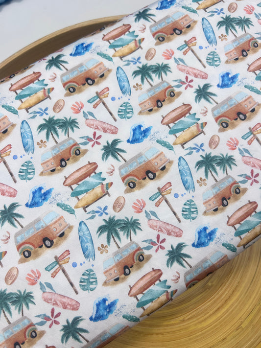 Surfing Kombi - Woven Fabric