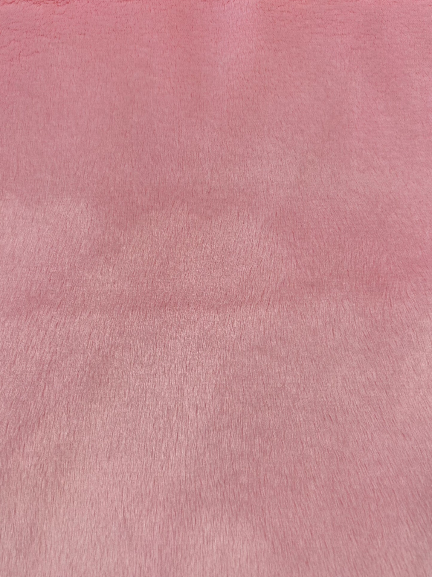 Premium Smooth Minky Fabric - Baby Pink