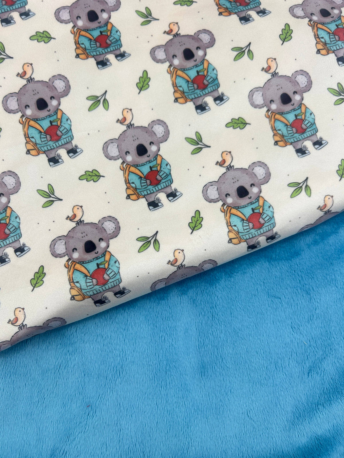 Premium Smooth Minky Fabric - Delphinium
