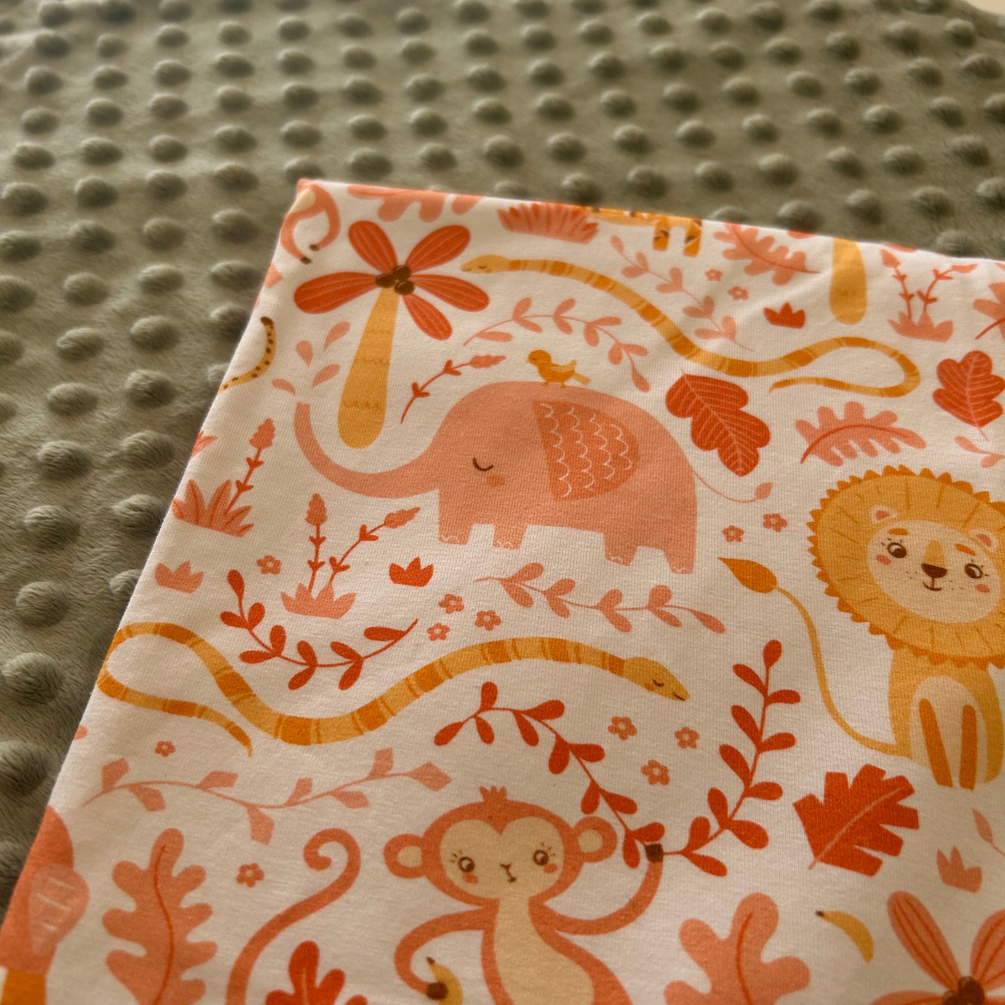 Jungle Business - Cotton Lycra Fabric