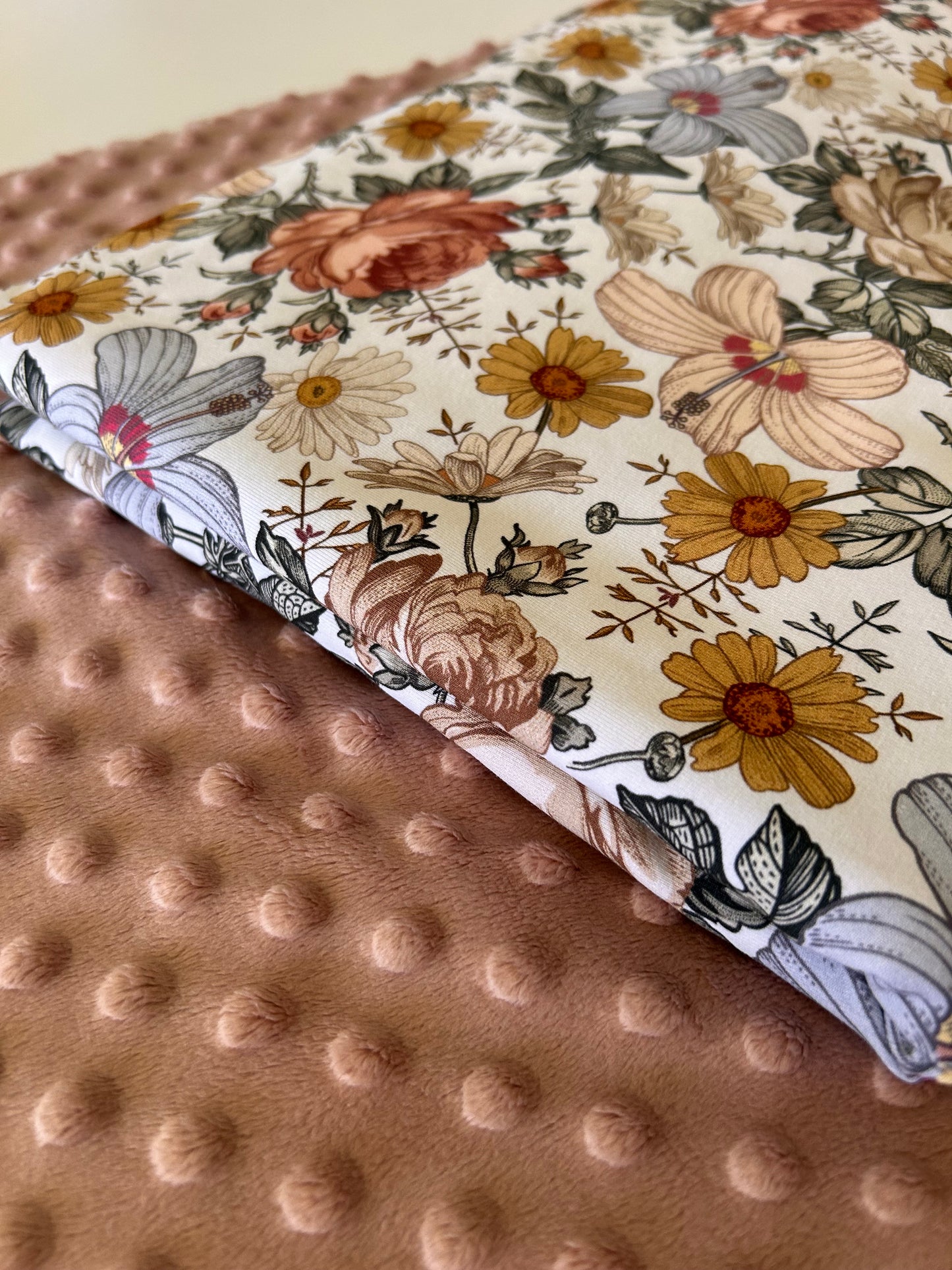 Vintage Floral Cream (September Pre-Order) - Fabric