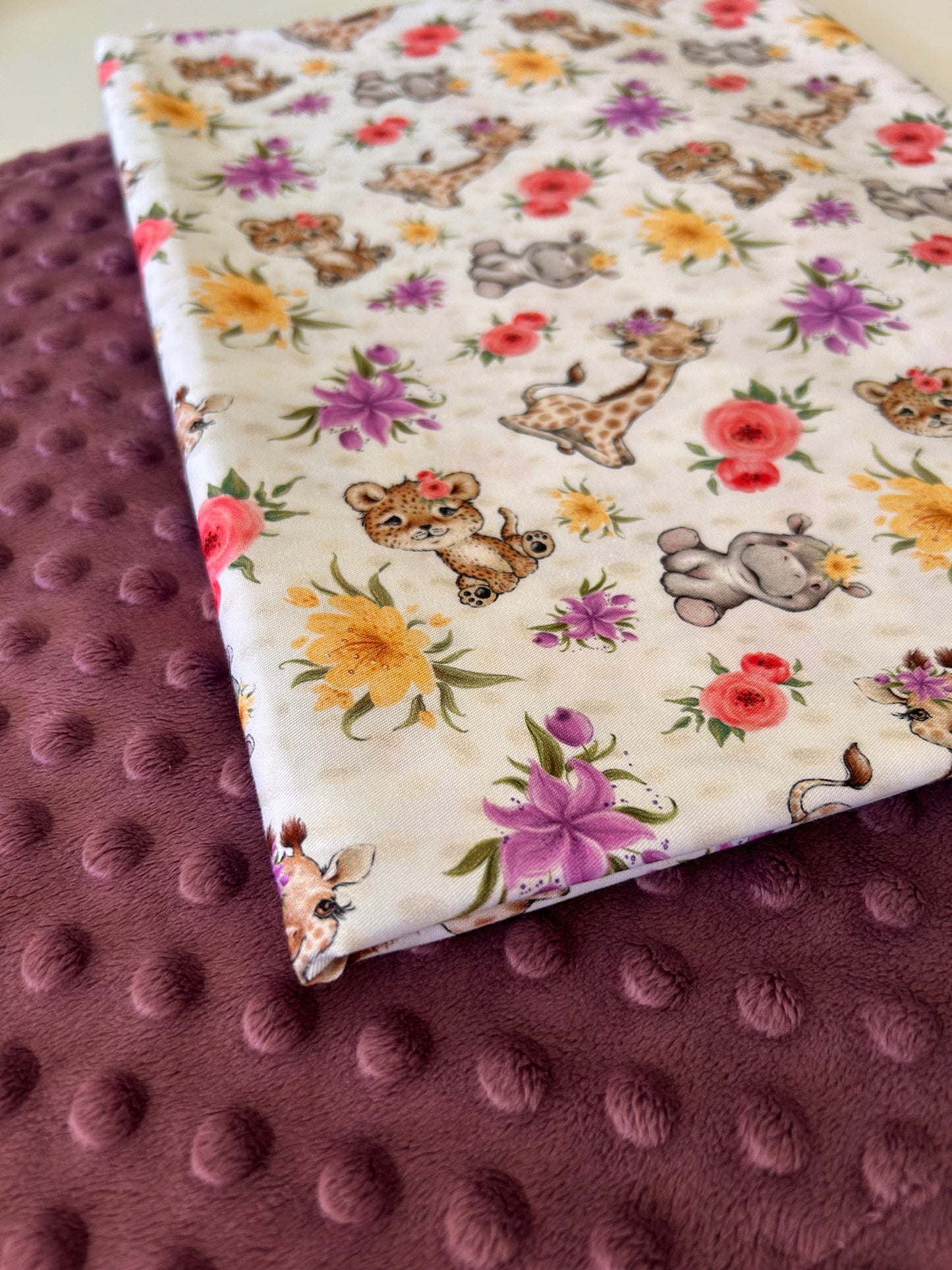 Baby African Animals Tropical (July Pre-Order) - Fabric
