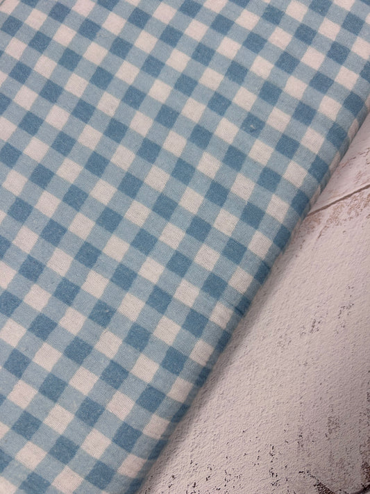 Gingham Airborne - Double Gauze Fabric