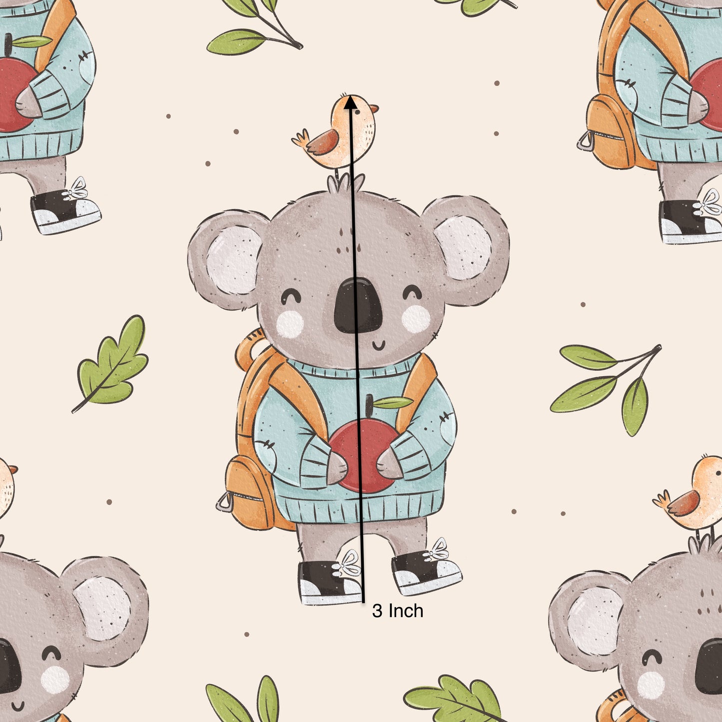 Koala School (July Pre-Order) - Fabric