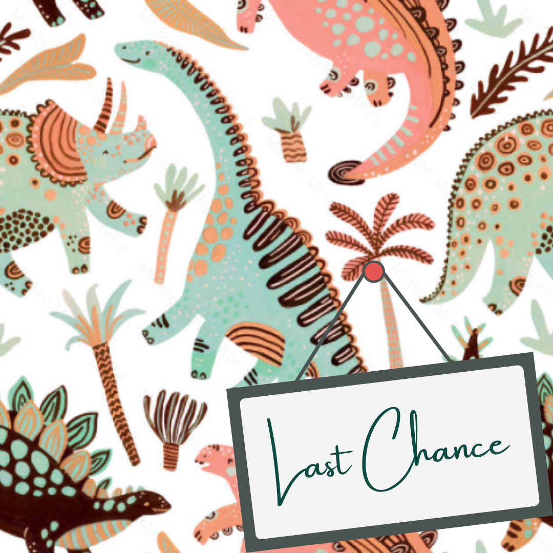 Dinosaur Land (September Pre-Order) - Fabric