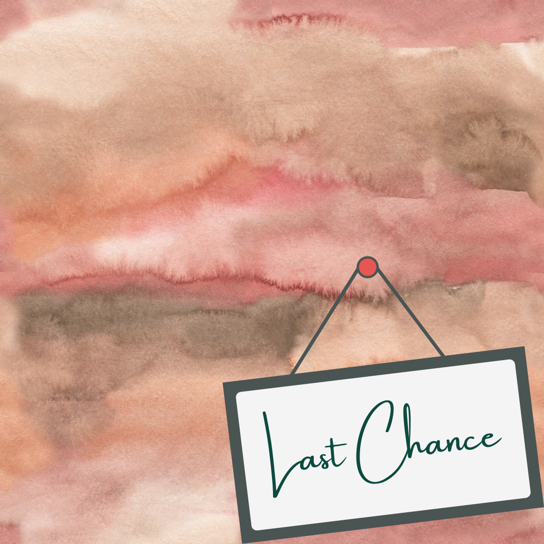 Earthy Watercolour Blush (September Pre-Order) - Fabric