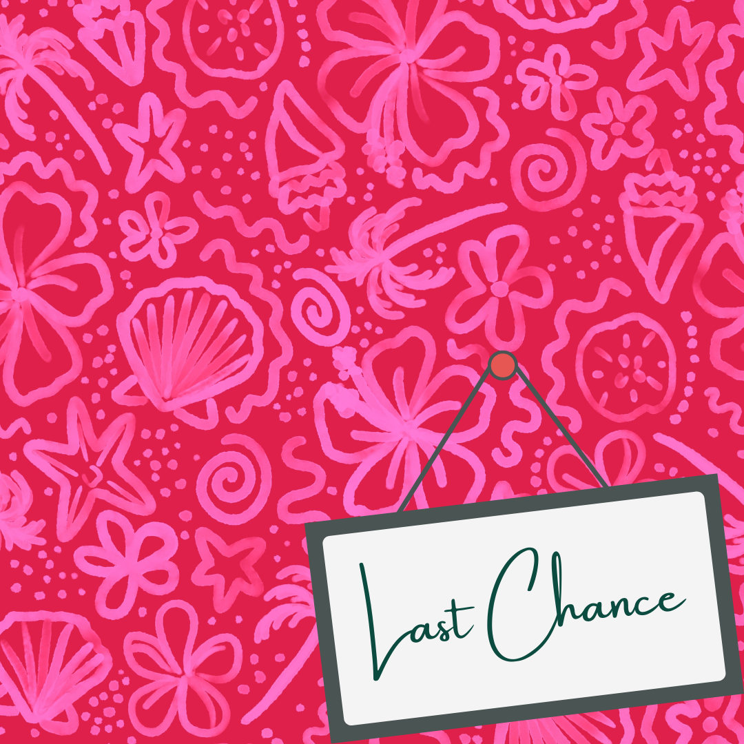 Hot Pink Summer (September Pre-Order) - Fabric