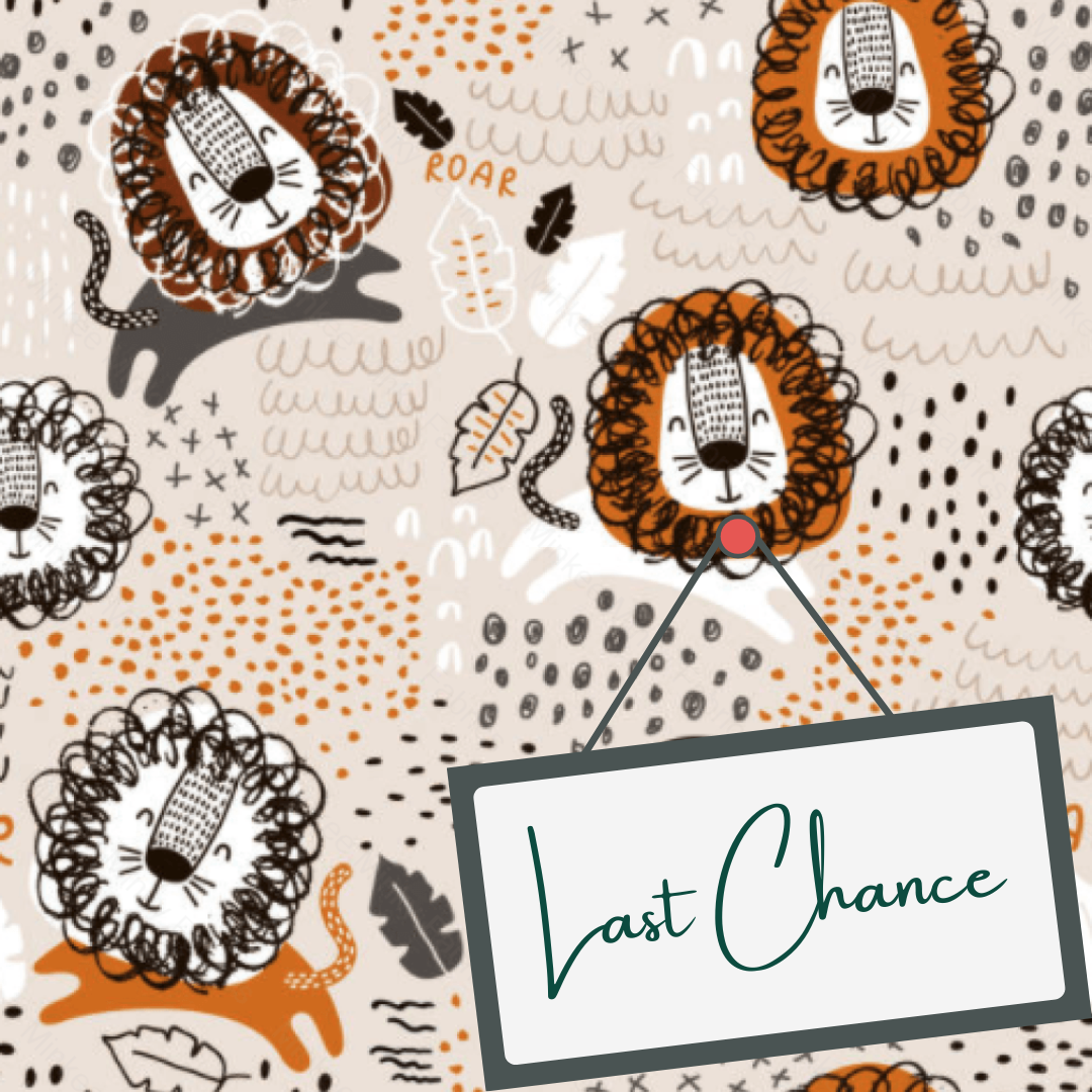 Leo The Lion (September Pre-Order) - Fabric