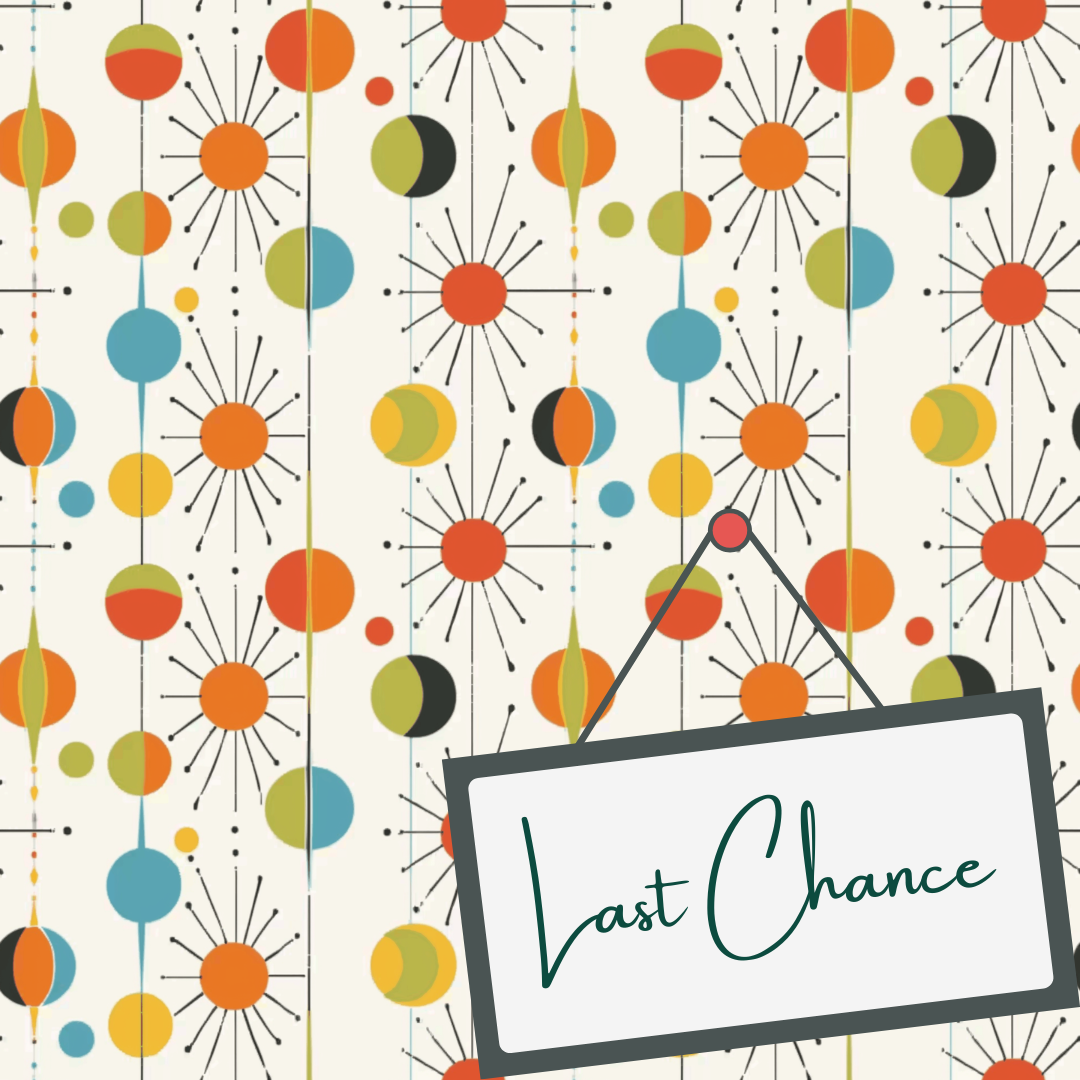 Mid Century Planets (September Pre-Order) - Fabric
