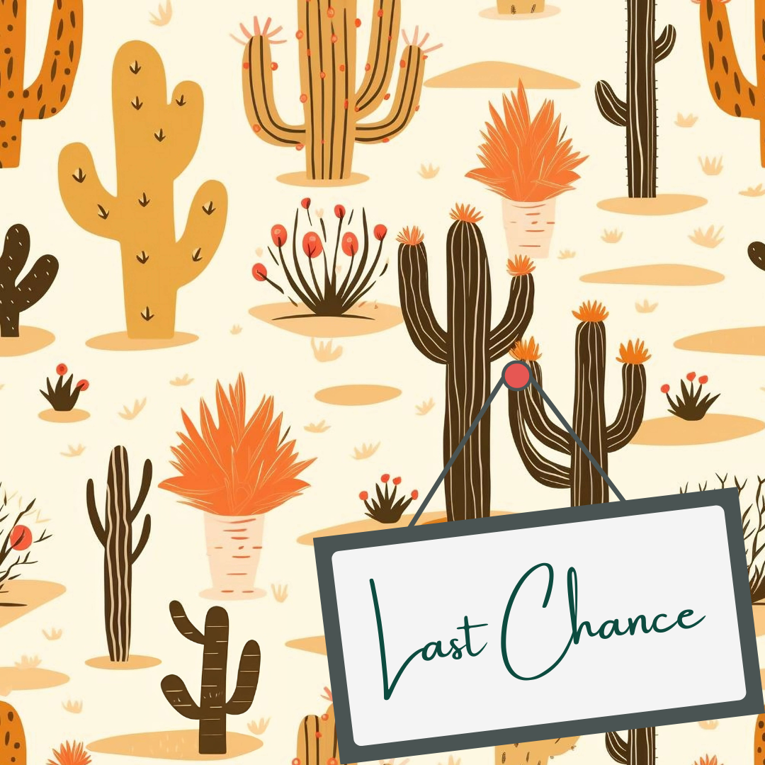 Old West Cactus (September Pre-Order) - Fabric