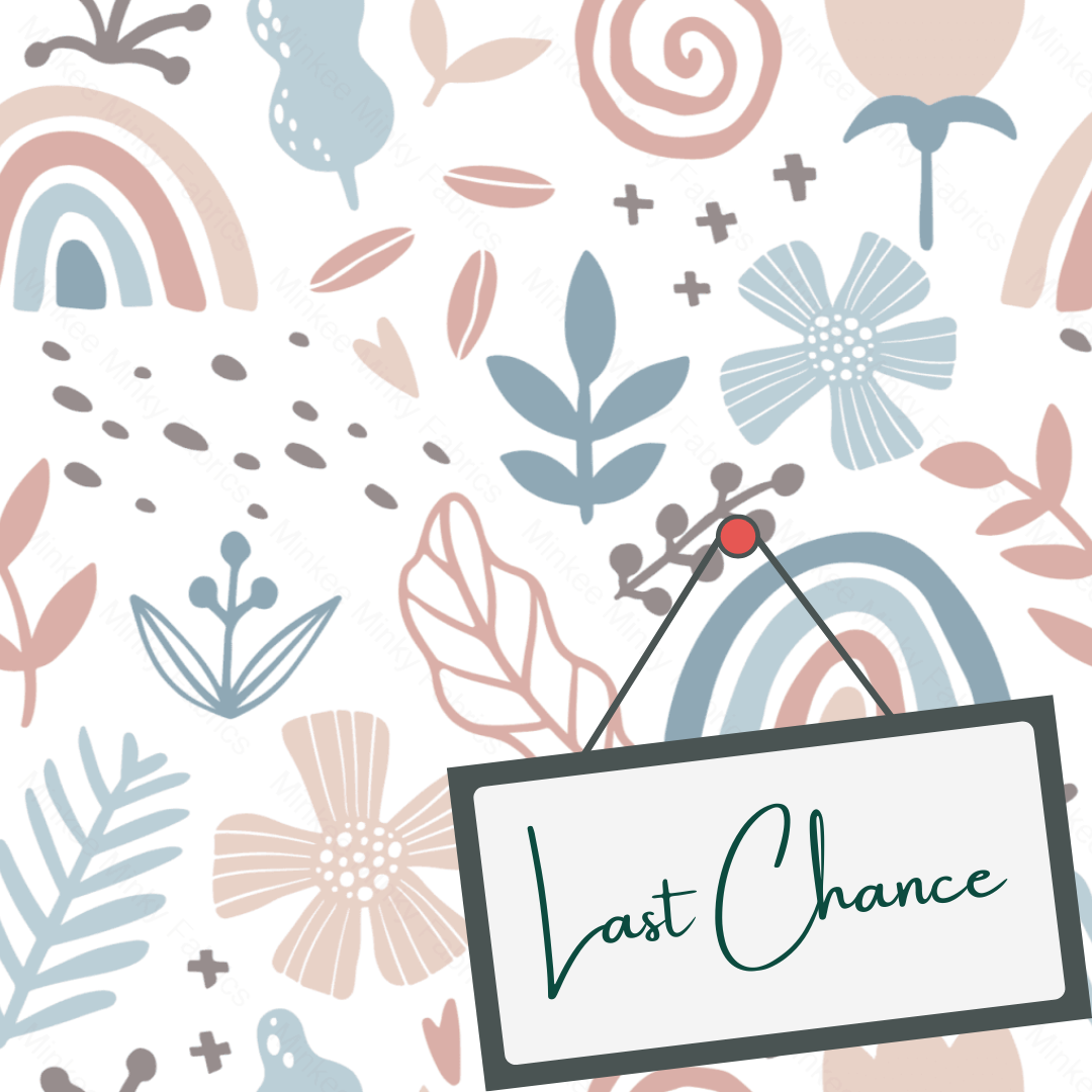 Rainbow Floral (September Pre-Order) - Fabric