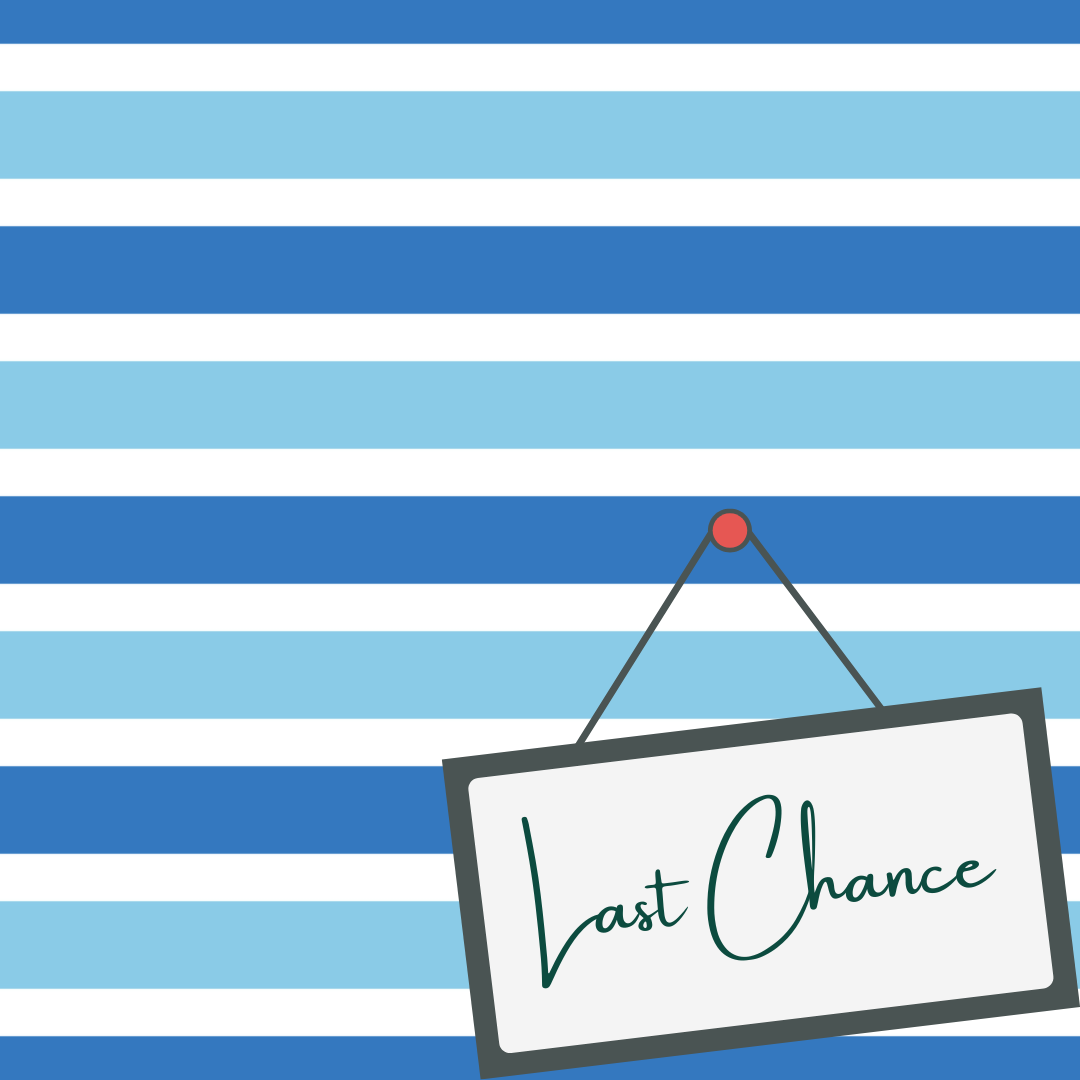 Summer Blue Stripe Combo (September Pre-Order) - Fabric