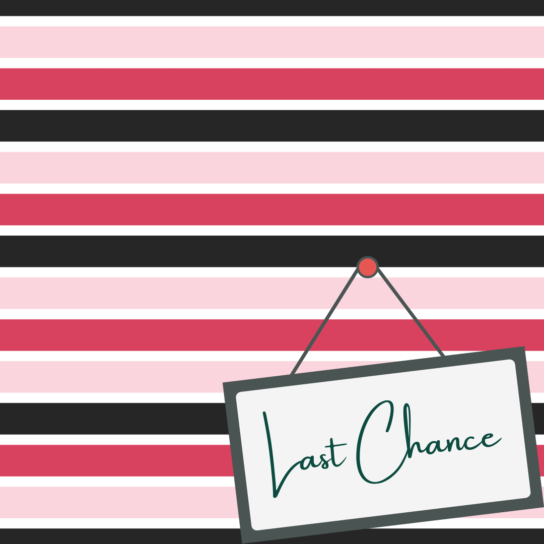 Summer Hot Pink Stripe Combo (September Pre-Order) - Fabric