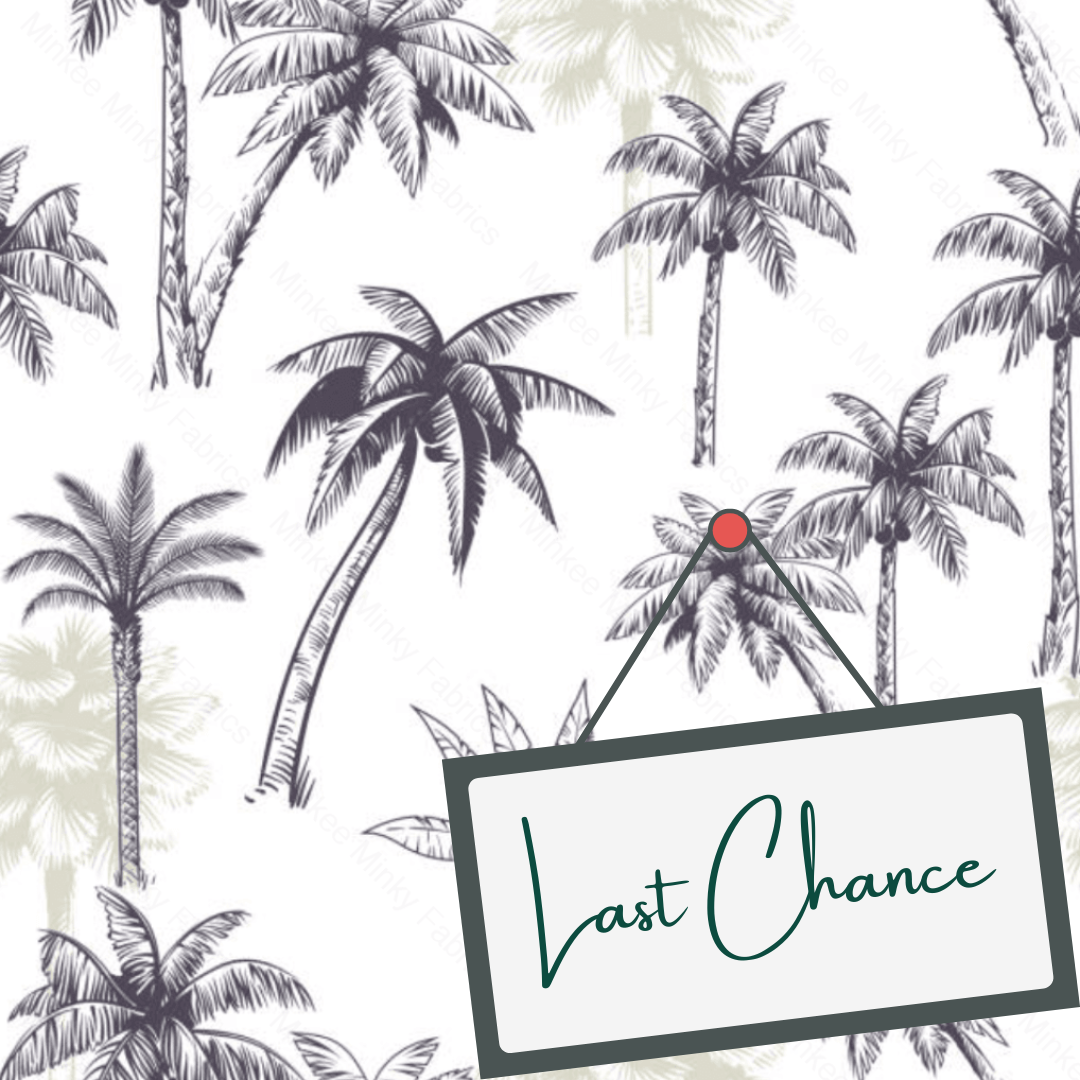 Tropical Vintage Palms (September Pre-Order) - Fabric