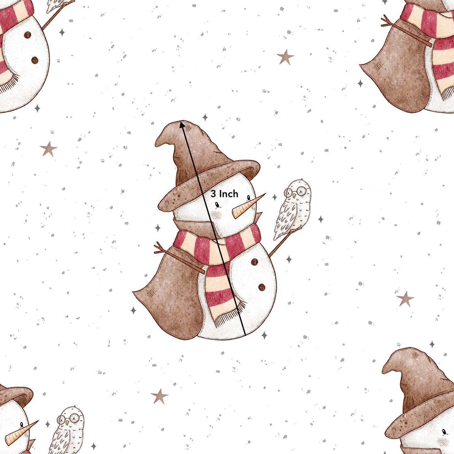 Magical Snowman (June Pre-Order) - Fabric
