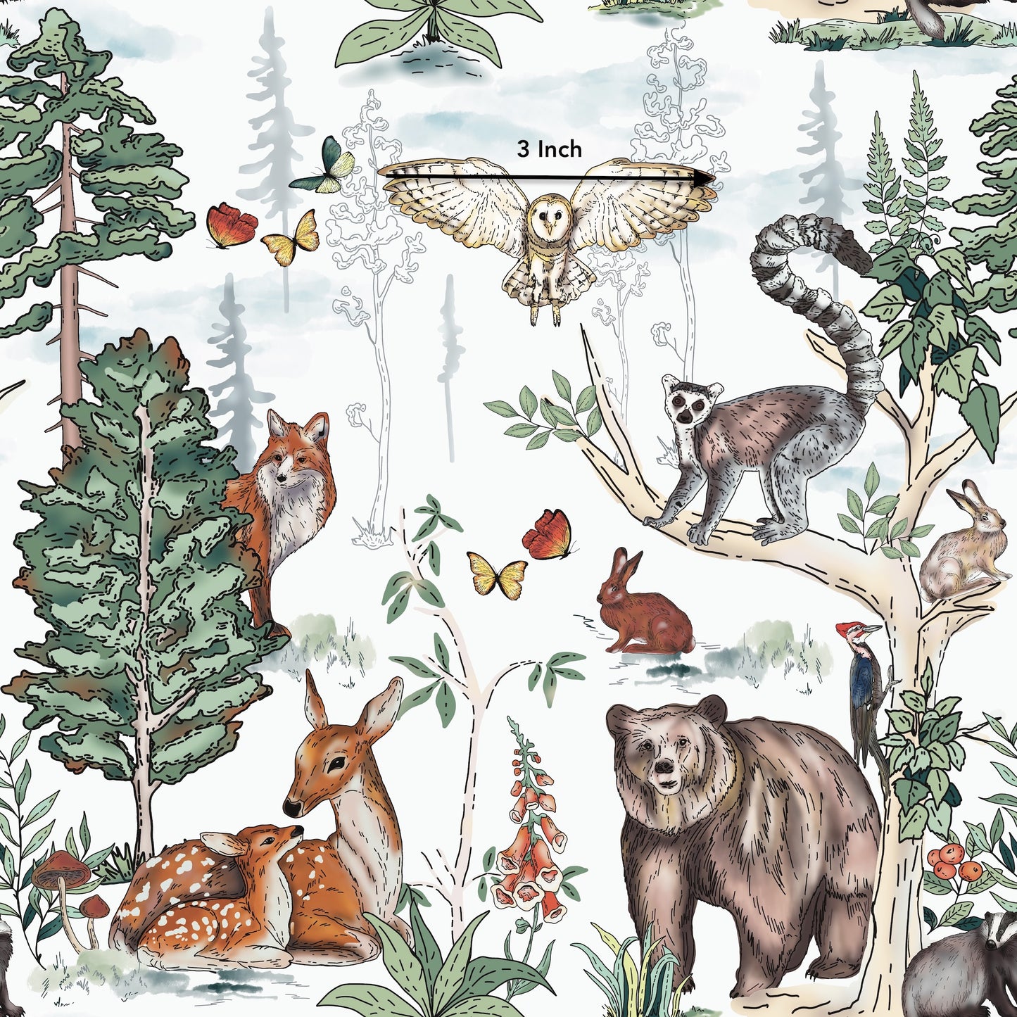 Magical Woodland (July Pre-Order) - Fabric