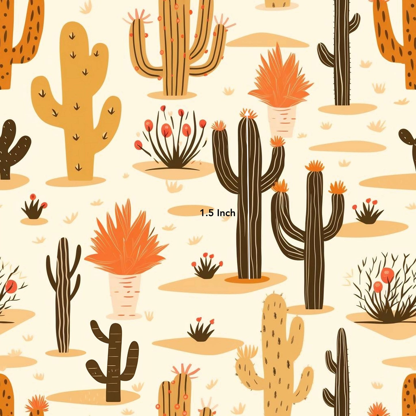 Old West Cactus (July Pre-Order) - Fabric