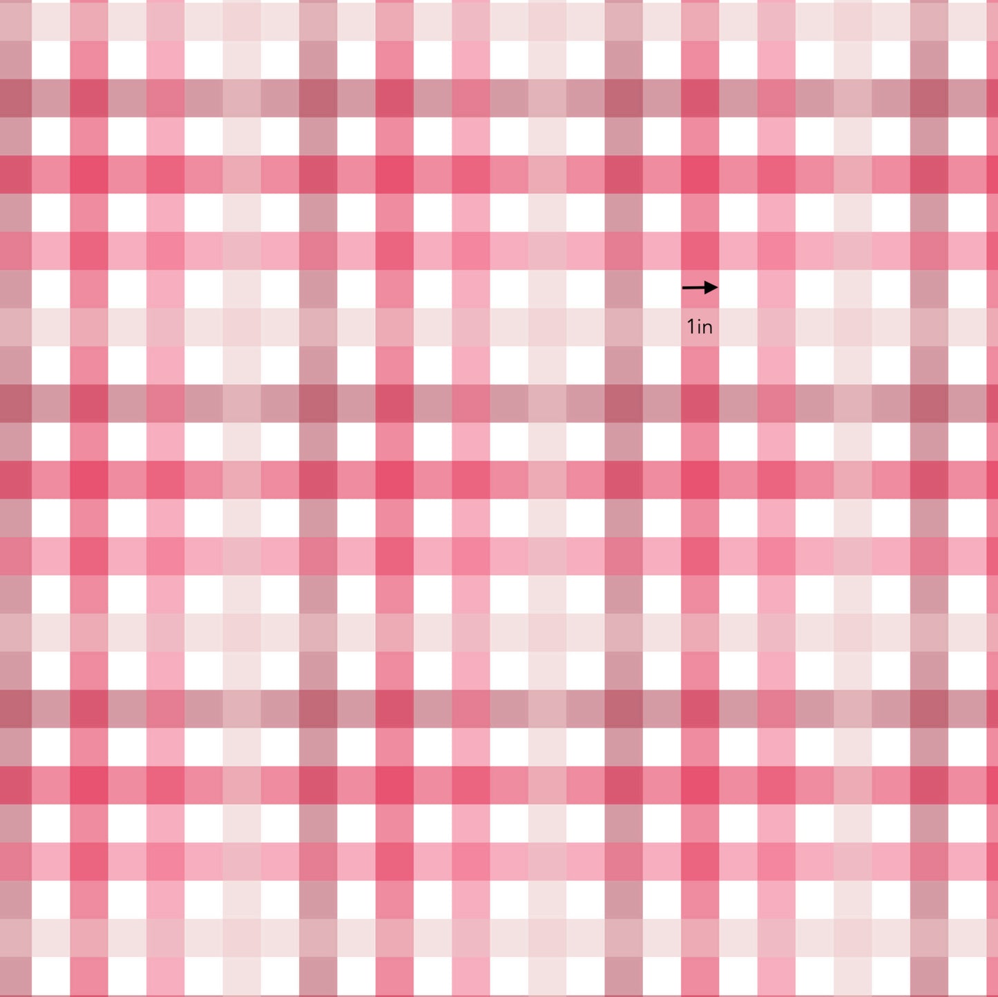 Pink Hues Gingham (September Pre-Order) - Fabric